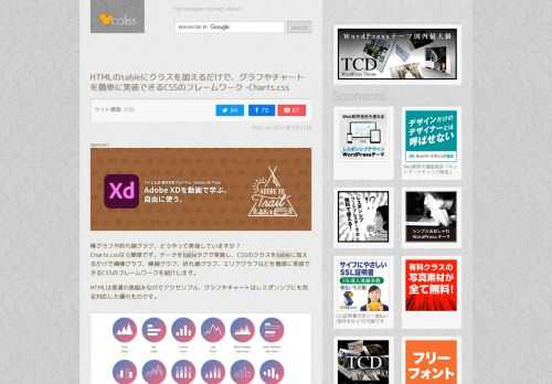 棒グラフや折れ線グラフ、どうやって実装していますか？ Charts...