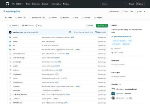 GitHub App for linting pull request meta data. Contribute to ewolfe/prlint development by creating an account on GitHub.