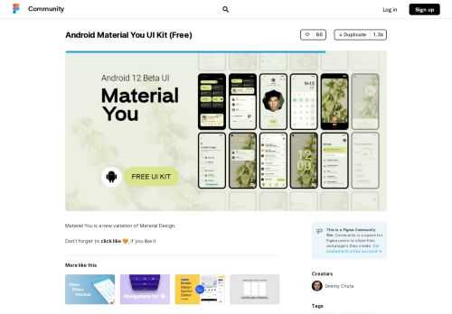 Material You is a new variation of Material Design.  Don’t forget to&nbsp;click like&nbsp;
