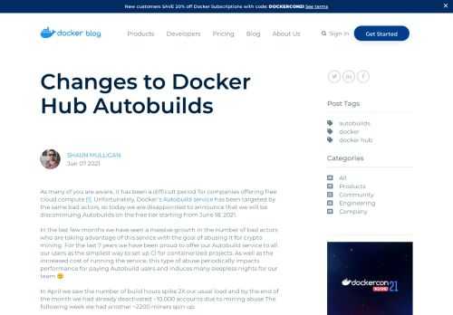 Learn from Docker experts to simplify and advance your app development and management with Docker. Stay up to date on Docker events and new version announcements!