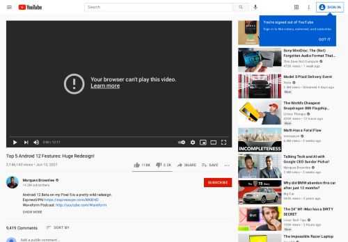 Android 12 Beta on my Pixel 5 is a pretty wild redesign.ExpressVPN: https://expressvpn.com/MKBHDWaveform Podcast: http://youtube.com/WaveformWaveform clips: ...