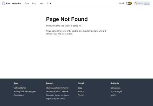 Routing and navigation for your React Native apps
