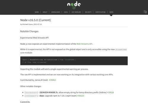 Node.js® is a JavaScript runtime built on Chrome's V8 JavaScript engine.
