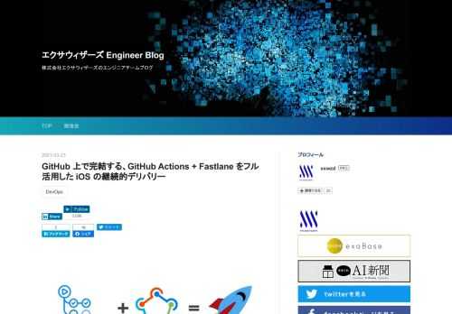 Platform Engineer (旧 DevOps Engineer) の 根本 征 です。 前回は GitHub Actions + GitLab Flow を使った API / Frontend のデプロイフローの改善について紹介しました。 techblog.exawizards.com iOS の継続的デリバリーも GitHub Actions を活用して改善することができたので、今回はその内容を紹介したいと思います。 iOS のみならず、Android 開発 や Flutter などのマルチプラットフォーム開発での継続的デリバリーにも応用できると考えています。 Git Flow の…