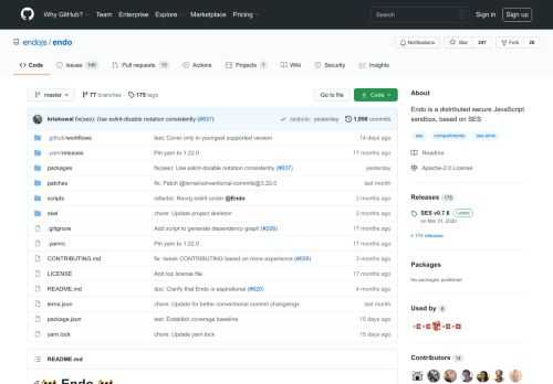 Endo is a distributed secure JavaScript sandbox, based on SES - endojs/endo