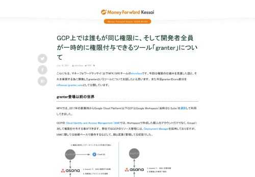 企業間後払い決済サービス「マネーフォワード ケッサイ」を運営するマネーフォワードケッサイ株式会社の技術ブログです。