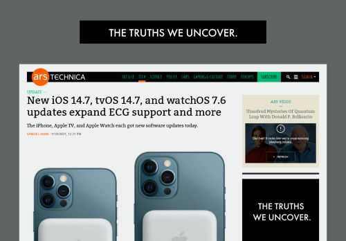 The iPhone, Apple TV, and Apple Watch each got new software updates today.