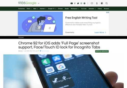 Google is rolling out Chrome 92 for iOS today with a number of new user-facing features this release. Highlights in this update include...