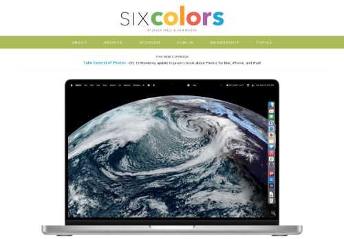 Six Colors by Jason Snell and Dan Moren
