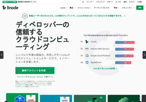 Simplify your infrastructure with Linode's cloud computing and hosting solutions and develop, deploy, and scale faster and easier.