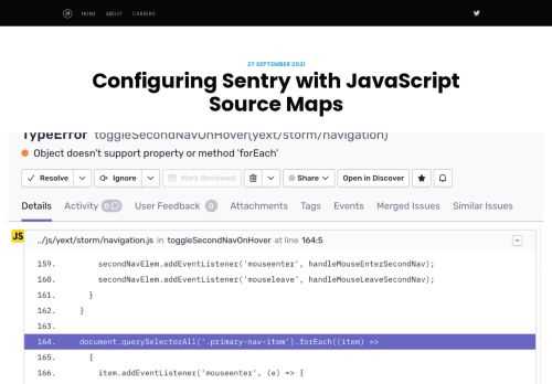 An epic troubleshooting tale to enable JavaScript source map fetching in Sentry.