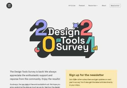 Find your next tool from the responses of thousands of designers around the world.