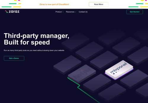 Third party manager built for speed. Run as many third parties as you need without slowing down your website.