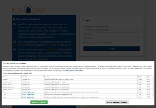 Send push notifications easy and safe to ios, iphone, ipad, android, windows, devices