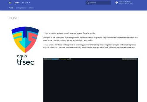 A static analysis security scanner for your Terraform code