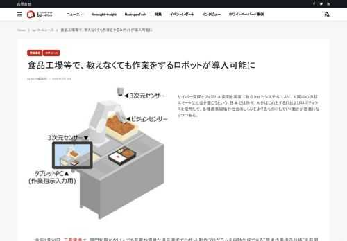 サイバー空間とフィジカル空間を高度に融合させたシステムにより、人間中心の超スマートな社会を築こうという。日本では昨今、AIをはじめとするITおよびロボティクスを活用して、各種産業現場や社会のしくみをより良ものにしていく動きが活発になりつつある。