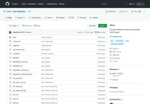 Find and Reduce Similar & Duplicated CSS Scripts . Contribute to ruilisi/css-checker development by creating an account on GitHub.