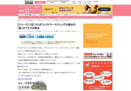 【Web担】このシリーズは、やずやグループ未来館の、データアナリスト：松田様と、同じく、吉村様より頂きました。