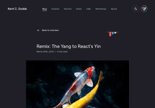 Remix fills the missing piece that all React web applications need: The Network Chasm