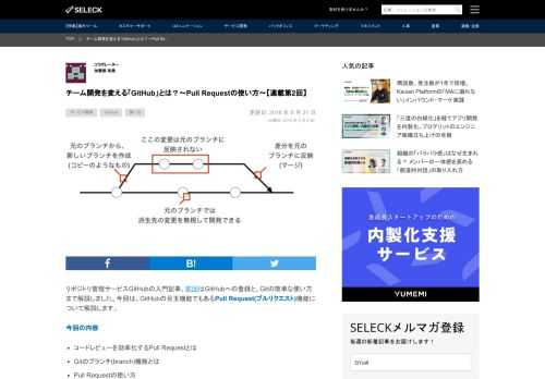 リポジトリ管理サービスGitHubの入門記事、前回はGitHubへの登録と、Gitの簡単な使い方まで解説しまし…