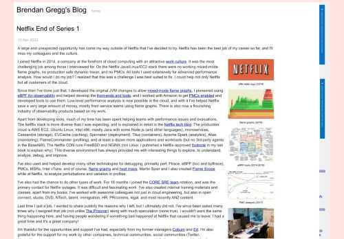 Netflix End of Series 1