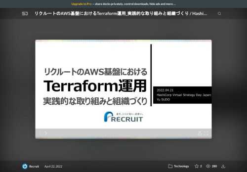 2022/04/21_HashiCorp Virtual Strategy Day Japan Vol.2での、須藤の講演資料になります