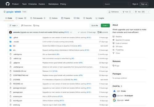 Wireit upgrades your npm scripts to make them smarter and more efficient. - GitHub - google/wireit: Wireit upgrades your npm scripts to make them smarter and more efficient.