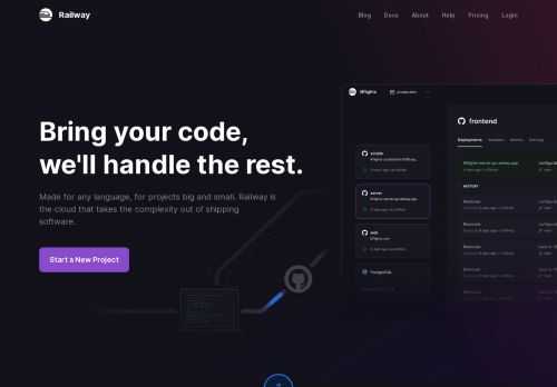 Railway is an infrastructure platform where you can provision infrastructure, develop with that infrastructure locally, and then deploy to the cloud.