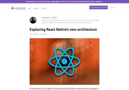 Learn more about the upcoming React Native version and the ways it is improving from its previous architecture.