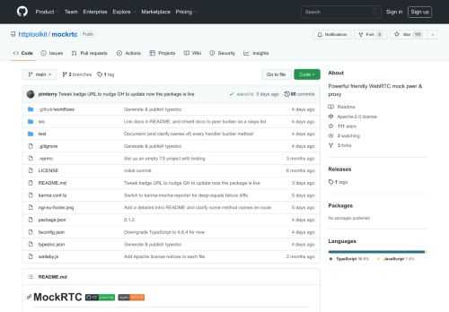 Powerful friendly WebRTC mock peer & proxy. Contribute to httptoolkit/mockrtc development by creating an account on GitHub.