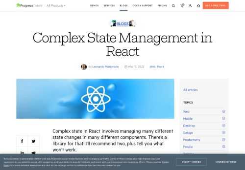 Complex state in React is managing many different state changes in many different components. I’ll recommend two libraries, plus tell you what won’t work.