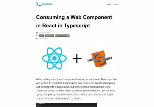 Writing down what I'm learning as a software developer - TypeScript, PWAs, web components, Jamstack, etc