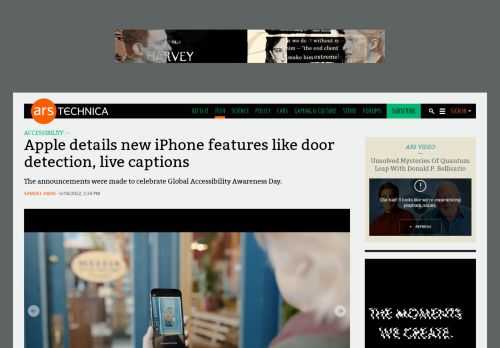 The announcements were made to celebrate Global Accessibility Awareness Day.