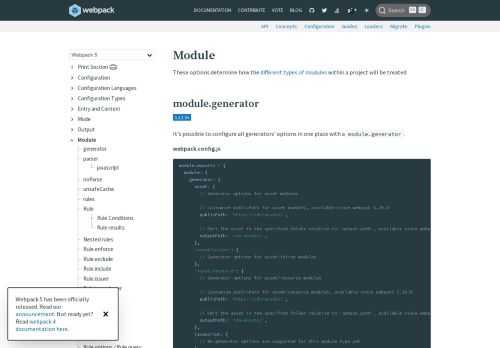 webpack is a module bundler. Its main purpose is to bundle JavaScript files for usage in a browser, yet it is also capable of transforming, bundling, or packaging just about any resource or asset.