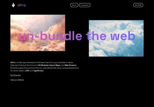 Modern Streaming SSR React Framework in Deno.
