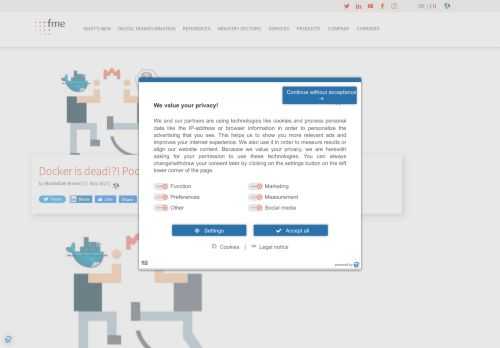 Are you familiar with container images, Docker and Kubernetes? Have you heard Docker is dead? Then this technical blog will help clear up rumors.