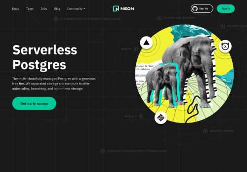 Postgres made for developers. Easy to Use, Scalable, Cost efficient solution for your next project.
