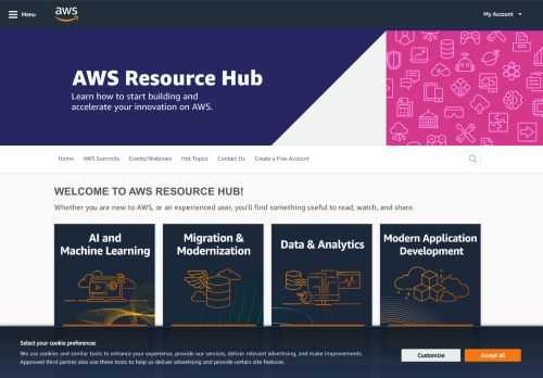 Whether you are new to AWS, or an experienced user, you'll find something useful to read, watch, and share.