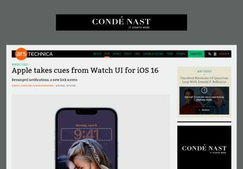 Revamped notifications, a new lock screen