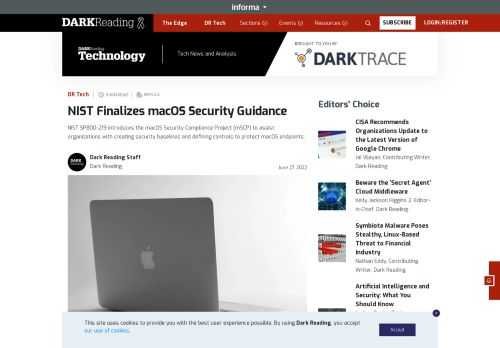 NIST SP800-219 introduces the macOS Security Compliance Project (mSCP) to assist organizations with creating security baselines and defining controls to protect macOS endpoints.