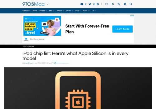 This detailed iPad chip list covers what A or M-series chip Apple has put in each iPad model from the newest to the original iPad.
