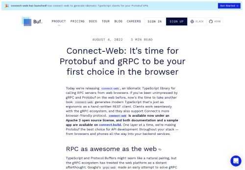 Create, maintain and consume Protocol Buffers APIs with our modern Protocol Buffers ecosystem