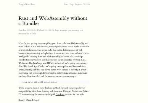 Programming, game development and other technical tidbits