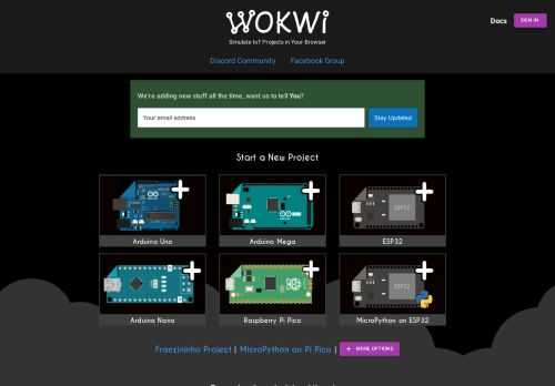 Arduino Simulator: Uno, Mega, ESP32, FastLED, LCD1602, Servo, Raspberry Pi Pico, Sensors. Designed for makers, by makers.