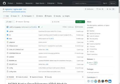 Contribute to nginxinc/nginx-otel development by creating an account on GitHub.
